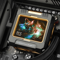 Tản Nhiệt Nước CPU THERMALRIGHT FROZEN WARFRAME 240 BLACK ARGB (MÀU ĐEN/ Màn LCD)