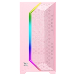 Vỏ Case XIGMATEK GEMINI II PINK 3FB - PREMIUM GAMING M-ATX, KÈM 03 FAN XIGMATE