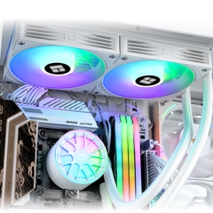 TẢN NHIỆT NƯỚC AIO THERMALRIGHT AQUA ELITE 240 V6 WHITE ARGB (MÀU TRẮNG/ 240MM)