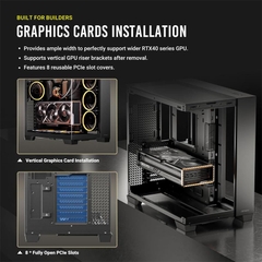 VỎ CASE ANTEC C8 BLACK (E-ATX/MÀU ĐEN)