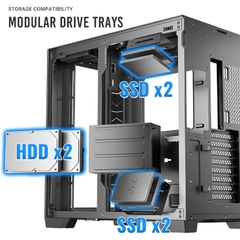 VỎ CASE ANTEC C8 BLACK (E-ATX/MÀU ĐEN)