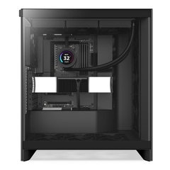 Vỏ máy tính NZXT H7 2024 FLOW BLACK (MÀU ĐEN/ ATX/ MID TOWER/3 FAN ĐEN)