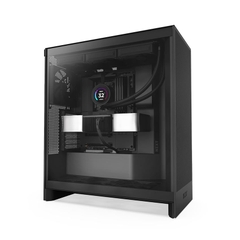 Vỏ máy tính NZXT H7 2024 FLOW BLACK (MÀU ĐEN/ ATX/ MID TOWER/3 FAN ĐEN)