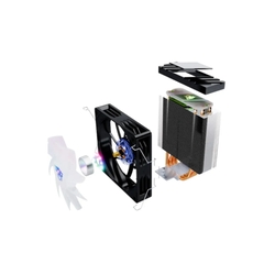 Tản nhiệt khí JUNGLE LEOPARD K400 BLACK (MÀU ĐEN/1700/2011)