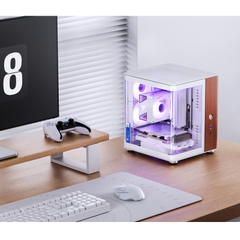 VỎ CASE JONSBO TK-0 WHITE (ITX/ MINI TOWER/MÀU TRẮNG)