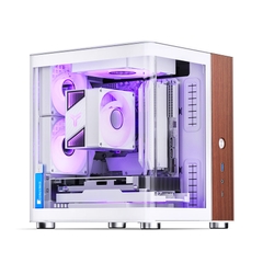 VỎ CASE JONSBO TK-0 WHITE (ITX/ MINI TOWER/MÀU TRẮNG)
