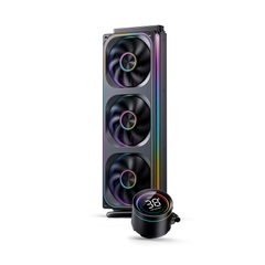Tản nhiệt nước AIO JONSBO TH-360 ARGB BLACK (MÀU ĐEN/ LCD hiển thị nhiệt độ)
