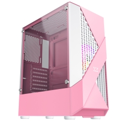 Vỏ Case XIGMATEK INFINITY QUEEN 1F - Màu Hồng/ ATX/ Kèm 01 FAN XIGMATEK X22F