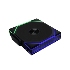 QUẠT TẢN NHIỆT LIAN LI UNI FAN TL WIRELESS 120 REVERSE BLACK (BỘ 3 CÁI/ MÀU ĐEN/ CÁNH NGƯỢC)