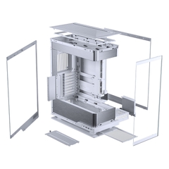 Vỏ Case PHANTEKS Evolv X2 Tempered Glass, DRGB, Satin WHITE (ATX/MID TOWER/ MÀU TRẮNG)