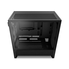 Vỏ máy tính NZXT H3 FLOW ALL BLACK (MÀU ĐEN/ ATX/ MID TOWER/ 1 FAN)