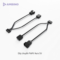 HUB FAN Ambino (10 cổng Quạt 6 pin)