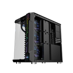 Vỏ máy tính (Case) MIK LV07 - BLACK (Hỗ trợ Main iTX, mATX, ATX)