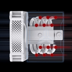 Tản nhiệt khí JONSBO HX6210 White