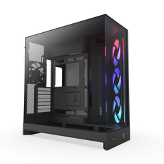 Vỏ Case NZXT H9 FLOW RGB 2025 BLACK (MÀU ĐEN/ MID TOWER/ 1 FAN F120Q/ 1 FAN F420 CORE RGB)