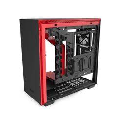 Vỏ Case NZXT H710 MATTE BLACK RED (Mini-ITX, MicroATX, ATX, EATX)