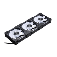 Quạt tản nhiệt PHANTEKS D30 120 REVERSED BLACK - TRIPLE PACK (MÀU ĐEN/ BỘ 3 QUẠT/ CÁNH NGƯỢC)