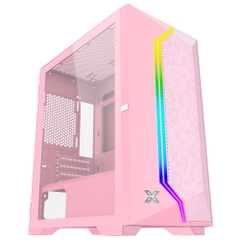Vỏ Case XIGMATEK GEMINI II PINK 3FB - PREMIUM GAMING M-ATX, KÈM 03 FAN XIGMATE