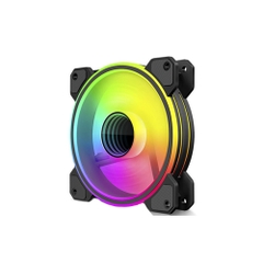 Quạt tản nhiệt Ambino Dual Ring 120 ARGB - BLACK