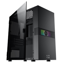 Vỏ Case XIGMATEK FADIL 1F - M-ATX, 1 SIDE TEMPERED GLASS, 1 FAN X20F