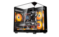 VỎ CASE MIK G3 PRISM GLASS M BLACK (MÀU ĐEN/ M-ATX)