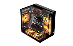 VỎ CASE MIK G3 PRISM GLASS M BLACK (MÀU ĐEN/ M-ATX)