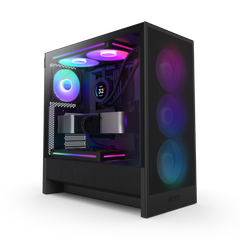 VỎ CASE NZXT H5 FLOW RGB 2024 ALL BLACK (MID TOWER/ MÀU ĐEN)