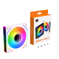 QUẠT TẢN NHIỆT XIGMATEK INFINITY PRO 2 ARCTIC (MÀU TRẮNG/ CÁNH XUÔI)