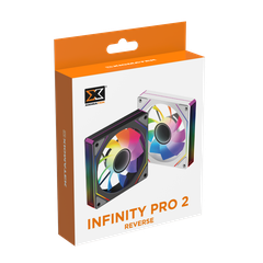 QUẠT TẢN NHIỆT XIGMATEK INFINITY PRO 2 REVERSER (MÀU ĐEN/ CÁNH NGƯỢC)