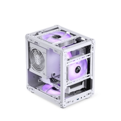 VỎ CASE JONSBO C6 WHITE (MINI TOWER/MÀU TRẮNG)