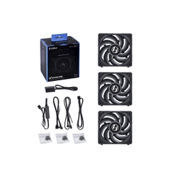 Bộ quạt tản nhiệt LIAN LI UNI FAN P28 - BLACK (Màu đen)