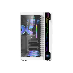 Vỏ máy tính (Case) MIK LV07 - WHITE (Hỗ trợ Main iTX, mATX, ATX)