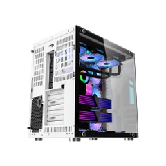 Vỏ máy tính (Case) MIK LV07 - WHITE (Hỗ trợ Main iTX, mATX, ATX)