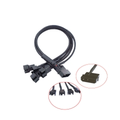 Dây chia quạt 1 ra 4 nguồn Molex 4pin IDE
