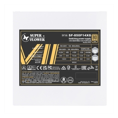 NGUỒN MÁY TÍNH SUPERFLOWER LEADEX VII XG 850W WHITE (MÀU TRẮNG/ ATX 3.1 /80 PLUS GOLD/ FULL MODULLAR)