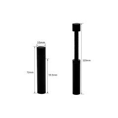 TRỤ ĐỠ HỢP KIM NHÔM CHỐNG XỆ VGA (ĐỆM CAO SU/ ĐÁY NAM CHÂM)
