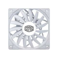 QUẠT TẢN NHIỆT SUPER SLIM FANNER MF-12012 WHITE (MÀU TRẮNG/ 120MM/ MỎNG 12MM)