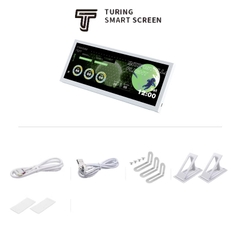 MÀN HÌNH TURZX 12.3 INCH WHITE (MÀU TRẮNG/ IPS/ Hiển thị thông số PC)