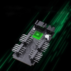 HUB CHIA CỔNG USB 2.0 SNOWMAN 9PIN 1 RA 4 (SATA POWER)