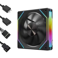 Quạt tản nhiệt PRISM 4RS INFINITY 120 ARGB - BLACK (LED VÔ CỰC/ MÀU ĐEN)