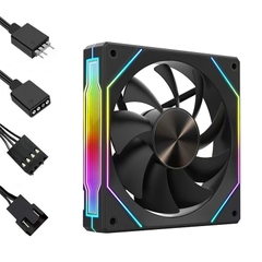Quạt tản nhiệt PRISM 4RS INFINITY 120 ARGB - BLACK (LED VÔ CỰC/ MÀU ĐEN)