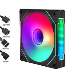 Quạt tản nhiệt PRISM 4 PRO INFINITY 120 ARGB - BLACK (LED VÔ CỰC/ MÀU ĐEN)