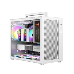 VỎ CASE MÁY TÍNH METALFISH S5 PRO WHITE (M-ATX/ MÀU TRẮNG)