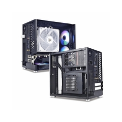 VỎ CASE MÁY TÍNH METALFISH T20 BLACK (M-ATX/ ITX/ MÀU ĐEN)