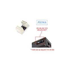 Đầu nối bẻ góc Card màn hình (VGA) 8Pin góc 180 độ