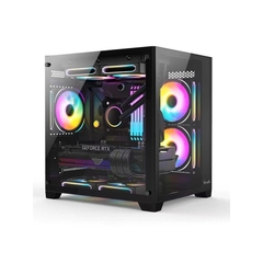 VỎ CASE VITRA CRYSTAL S1 LITE BLACK(MATX/RAD 240)
