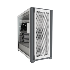 Vỏ Case Corsair 5000D Airflow TG WHITE (Mid Tower/Màu Trắng)