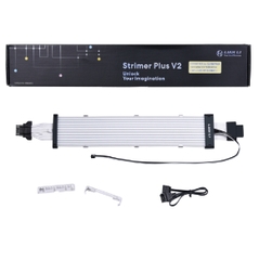 DÂY NGUỒN NỐI DÀI CHO VGA LIAN LI STRIMER PLUS V2 - 12VHPWR (12+4-PIN) - 12 SỢI LED ARGB