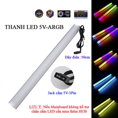 Thanh LED Nhôm 2 mặt Light Ray 5V ARGB