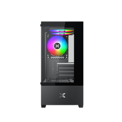 VỎ CASE XIGMATEK VIEW III 3F (M-ATX/ MÀU ĐEN)